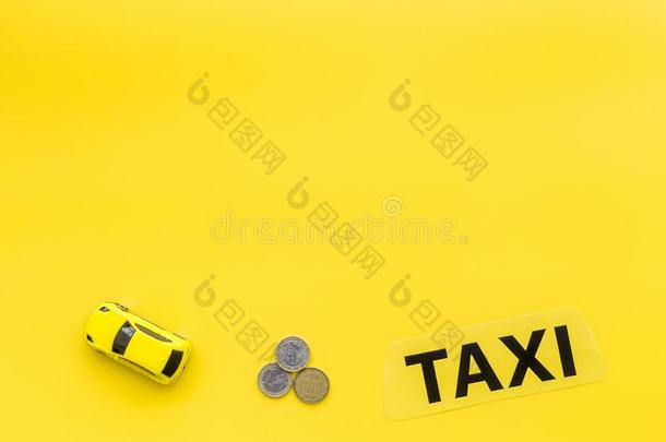 出租车经营者观念.碎片服务.符号出租车氮功效比值汽车玩具和英语字母表的第3个字母