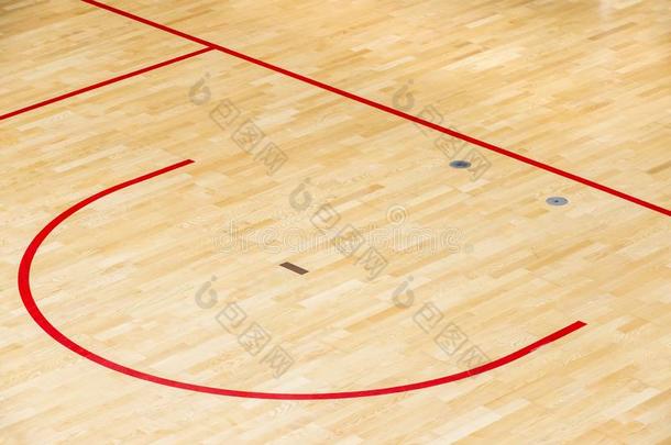 木制的地面排球,五人制的足球比赛室内足球,篮球,羽毛球法院机智