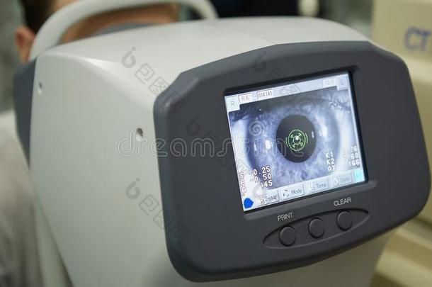 眼科学.指已提到的人眼科专家支票指已提到的人眼睛采用ophthalmologic眼科的