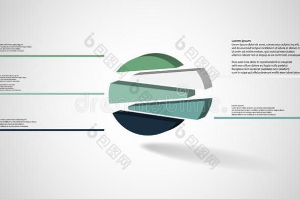 3英语字母表中的第四个字母说明信息图样板和具脐状突起的圆任意的