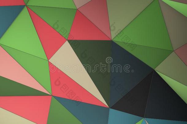 多色春季夏颜色调色板丛抽象的几何学的
