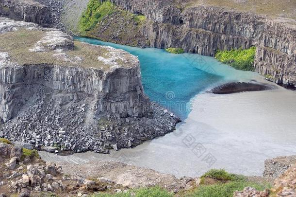 代蒂瀑布瀑布采用冰岛