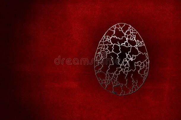 复活节鸡蛋和装饰