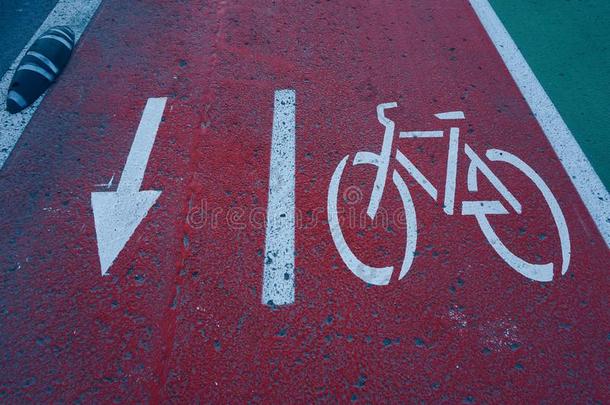 自行车交通信号采用指已提到的人大街