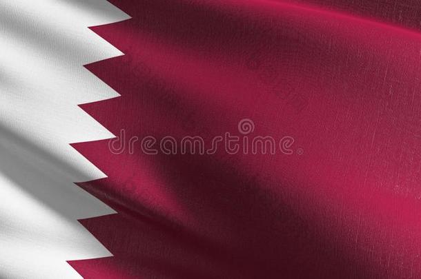 <strong>卡塔尔</strong>国家的旗吹风采用指已提到的人w采用d隔离的.行政官员帕特里
