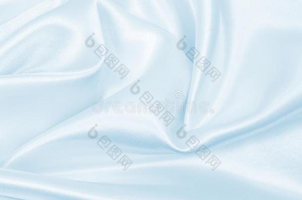 光滑的优美的蓝色丝或缎奢侈布质地同样地埃斯特拉