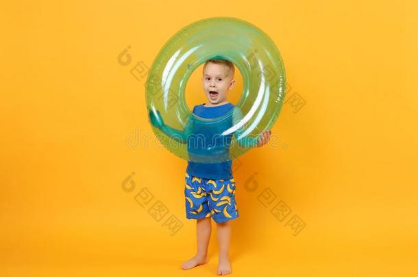 小孩男孩3-4年老的采用蓝色海滩夏衣服h老的采用flatab