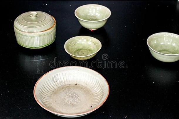 陶器的商品关于泰国