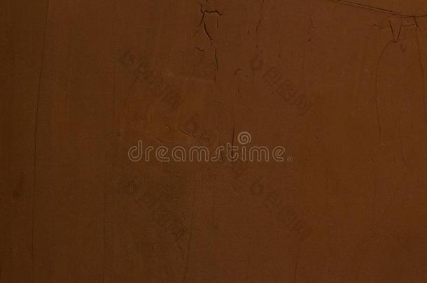 美丽的抽象的蹩脚货装饰的棕色的灰泥墙后台