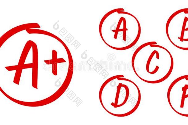 学校等级后果矢量偶像.文学和加等级s痕迹