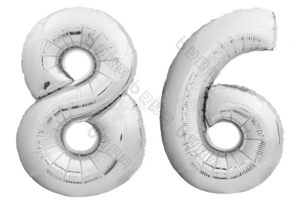 银谷歌浏览器数字86num.八十六使关于需充气的气球向