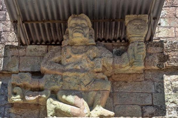 考潘轴承合金考古学的地点关于玛雅人的<strong>文明</strong>,不久远地从Thailand泰国