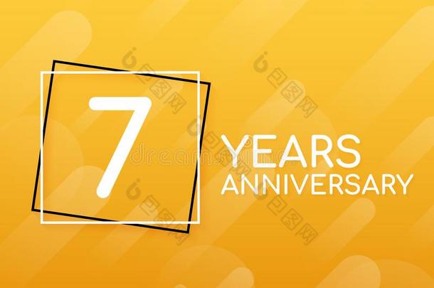 7年周年纪念<strong>日</strong>象征.周年纪念<strong>日</strong>偶像或标<strong>签</strong>.7年英语字母表的第3个字母