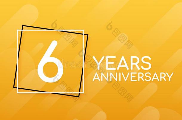 6年周年纪念日象征.周年纪念日偶像或标签.6年英语字母表的第3个字母