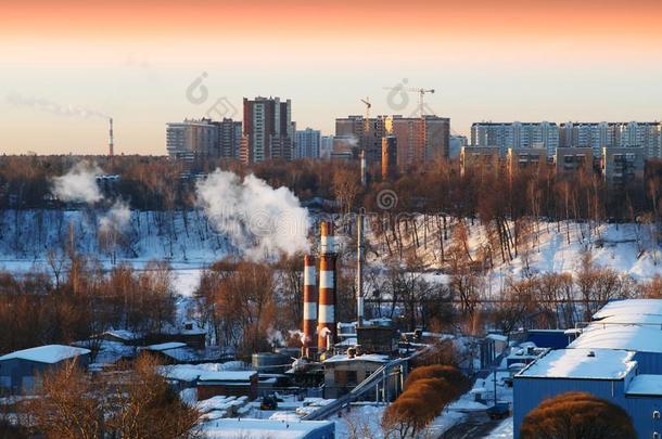 郊外关于莫斯科背景