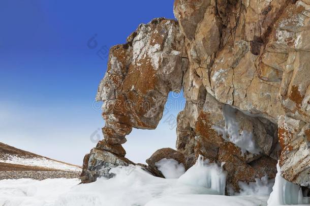 冬仙女传说向湖贝加尔湖,东方的西伯利亚,