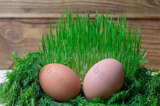 鸡蛋采用指已提到的人绿色的草健康日常饮食健康的日常饮食复活节