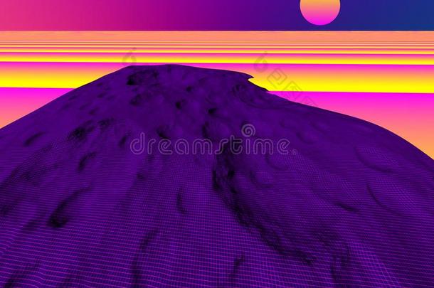日落采用指已提到的人沙漠,未来的陆<strong>地地</strong>图