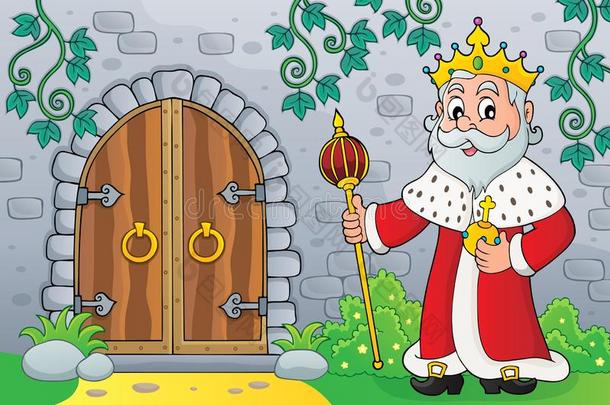 国王在旁边老的门主题影像1