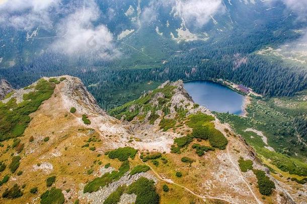 美丽的波普拉德湖采用斯洛伐克采用欧洲