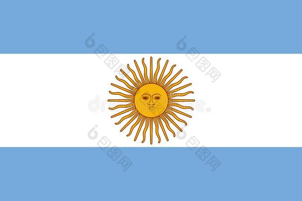 矢量阿根廷旗,阿根廷旗说明,阿根廷flores花