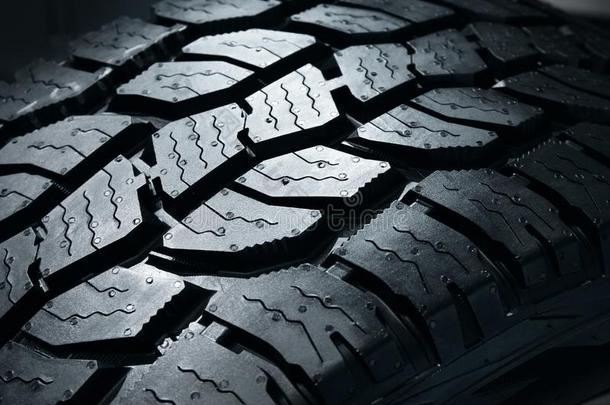 轮胎<strong>踩</strong>质地,黑暗的抽象的背景