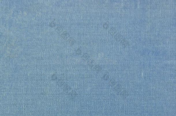 织地粗糙的背景关于光-蓝色自然的纺织品
