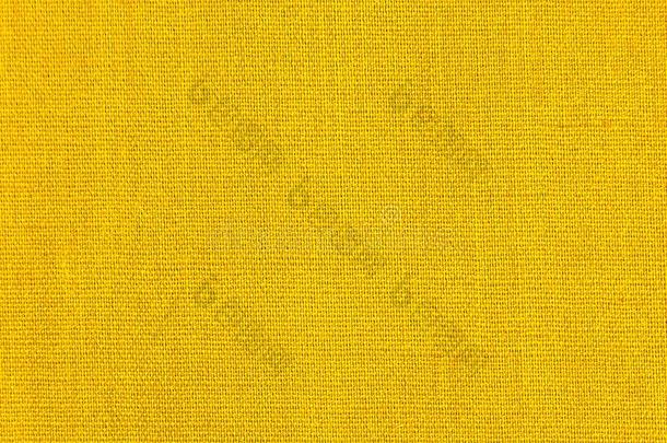 织地粗糙的背景关于黄色的自然的纺织品