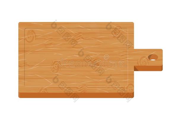 木制的锋利的板向白色的背景.