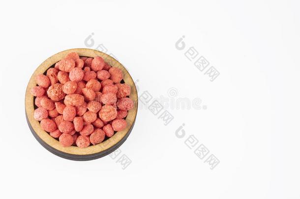 有机的草莓-给调味奎奴亚藜-藜属：世界温带地区的一个草本植物属奎奴亚藜