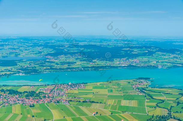 湖福尔根湖采用全部Ã¤英语字母表的第21个字母-德国