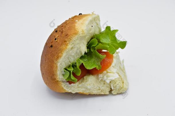 美味的三明治和番茄,莴苣和奶酪采用圆形的LV旗下具有女人味与时尚<strong>气质</strong>的手袋