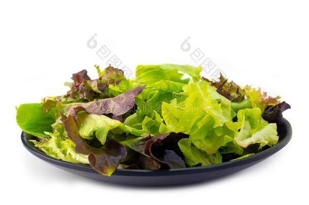 新鲜的蔬菜沙拉,健康的食物
