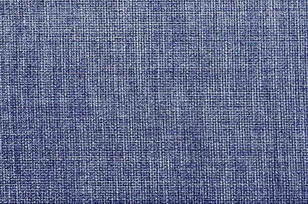 织地粗糙的背景关于蓝色自然的纺织品