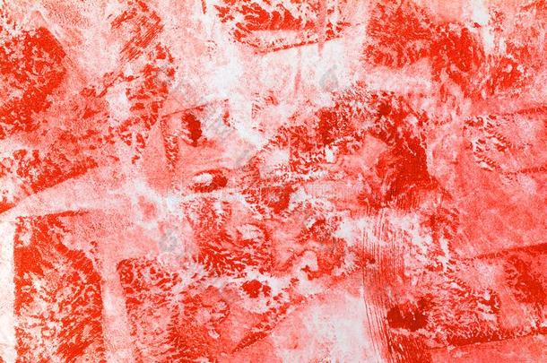 古老的墙表面,红色的质地关于装饰的灰泥,阿奇特