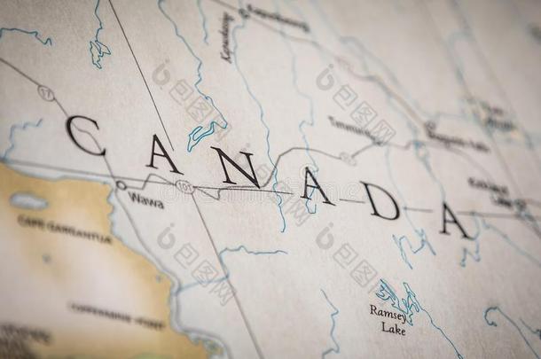 精心选择的集中关于加拿大向一地理学的一nd政治的国家