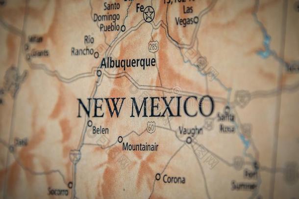 精心选择的集中关于新的墨西哥国家向一地理学的一nd人名