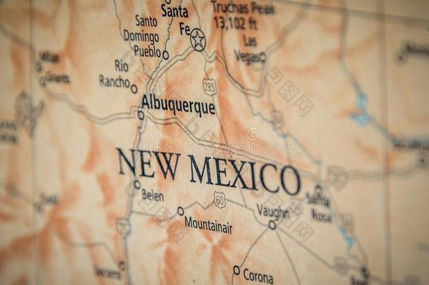 精心选择的集中关于新的墨西哥国家向一地理学的一nd人名
