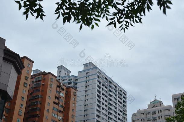住宅的地区和建筑物采用台湾