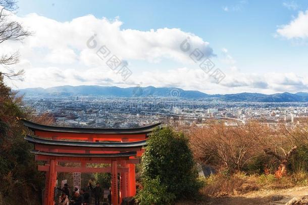 城市风光照片关于京都,黑色亮漆
