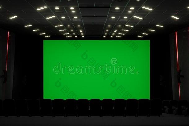 电影院内部关于电影电影院和空白的电影剧场屏幕