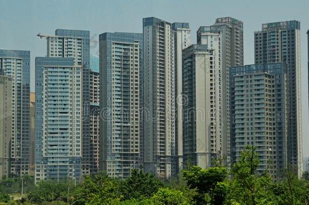 城市风光照片关于成都,中国