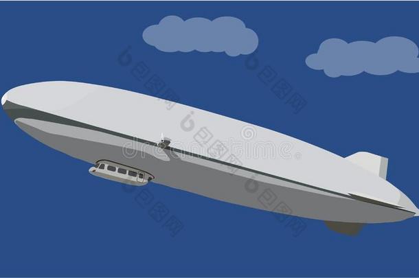 策帕林飞艇软式小型飞船飞机