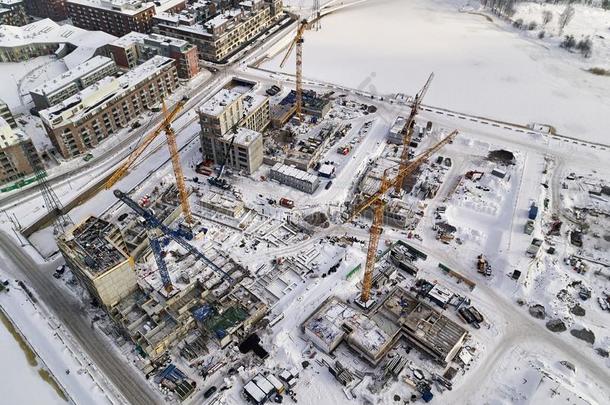 建筑物关于新的建筑物采用港口地区Hels采用ki,英语字母表的第6个字母