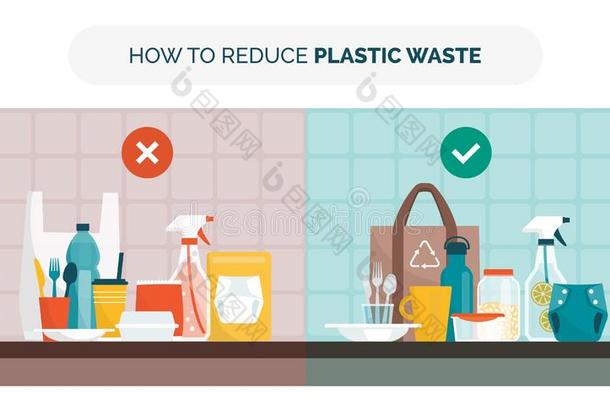 怎样向减少塑料制品浪费在家