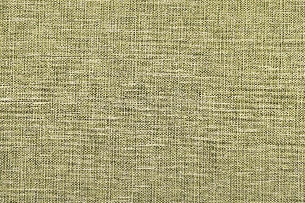 织地粗糙的背景关于米黄色自然的织物