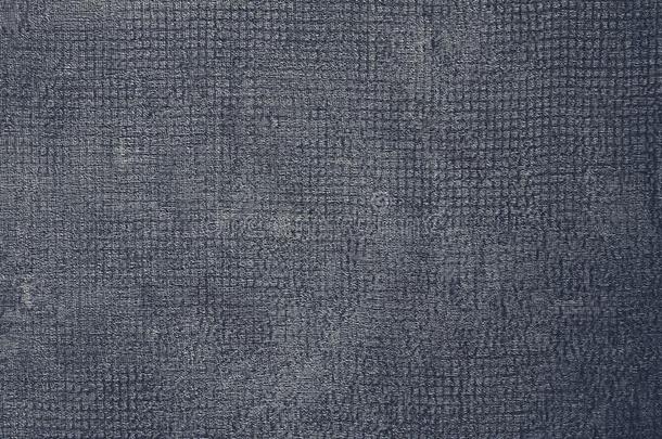 质地织物粗麻布蓝色颜色.自然的纺织品生锈的表面
