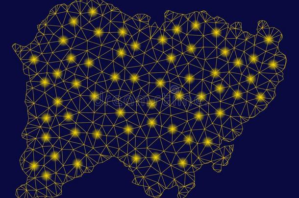黄色的网孔2英语字母表中的第四个字母萨拉曼卡省份地图和使闪光地点