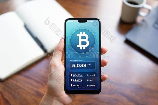 点对点基于网络的匿名数字货币钱包界面向smartph向e屏幕.加密货币爸