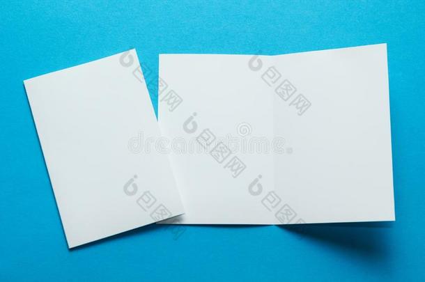 空白的Burundi-折叠正方形小册子,传单,小册子,招呼卡片